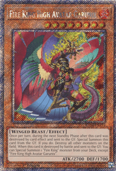 Fire King High Avatar Garunix - RA04-EN194 - (Platinum Secret Rare) - 1st Edition